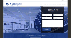 Desktop Screenshot of dcrelectrical.co.uk
